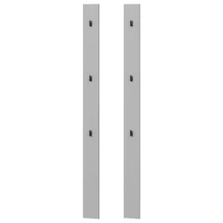 Appendiabiti da parete 13x163h cm grigio Accent