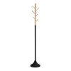 Appendiabiti design Ø28x176h cm moderno nero faggio Santiago