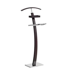 Appendiabiti 32x117h cm design indossatore servomuto wengè Manila