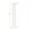 Armadio ingresso 60x202h cm cannettato rovere nero Berlino