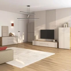 Armadio scarpiera 70x130h cm 2 ante cashmere rovere Delia