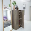Armadio scarpiera 55x119h cm 2 ante rovere moro Vertigo