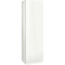 Armadio soggiorno 60x200h cm moderno bianco lucido Candia Gihome®