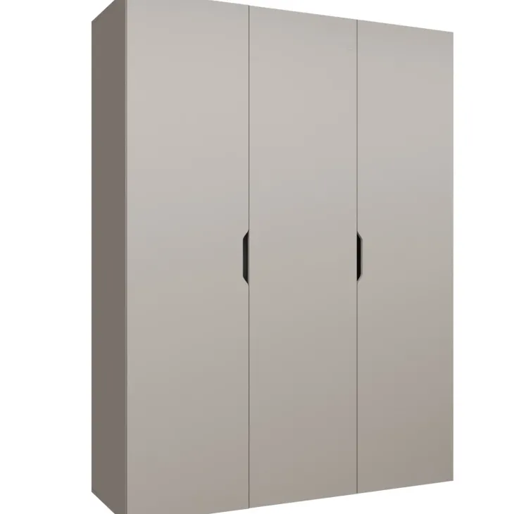 Armadio 150x202 cm 3 ante beige cashmere Valencia
