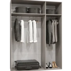 Armadio 150x202 cm 3 ante beige cashmere Valencia