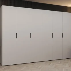 Armadio 300x202 cm 6 ante beige cashmere Valencia