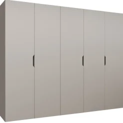 Armadio 250x202 cm 5 ante beige cashmere Valencia