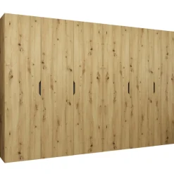 Armadio 300x202 cm 6 ante rovere Valencia