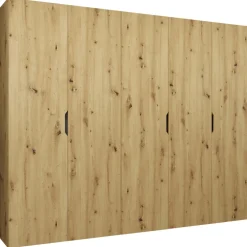 Armadio 250x202 cm 5 ante rovere Valencia