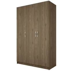 Armadio 120x190h cm 3 ante design noce Rodari