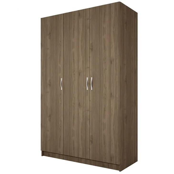 Armadio 120x190h cm 3 ante design noce Rodari