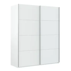 Armadio 150X200h cm 2 ante scorrevoli bianco opaco Taylor