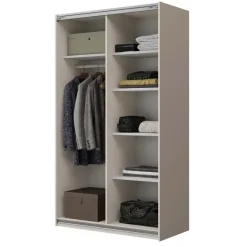 Armadio 120x210h cm 2 ante scorrevoli beige cashmere Procida