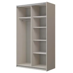 Armadio 120x210h cm 2 ante scorrevoli beige cashmere Procida