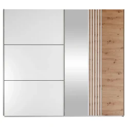 Armadio 250x215h cm 2 ante scorrevoli bianco Duppy
