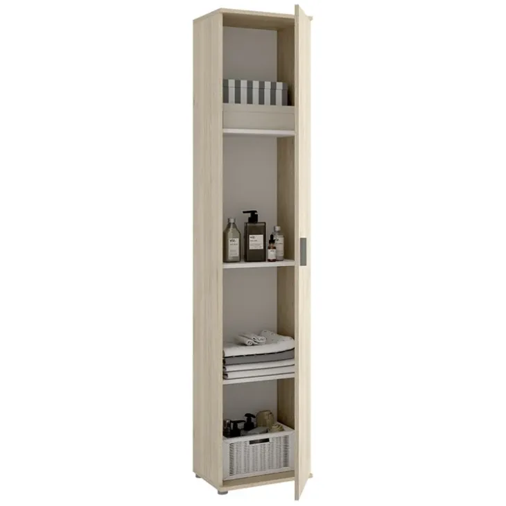 Armadio 39x190h cm con anta multiuso singola legno Ander