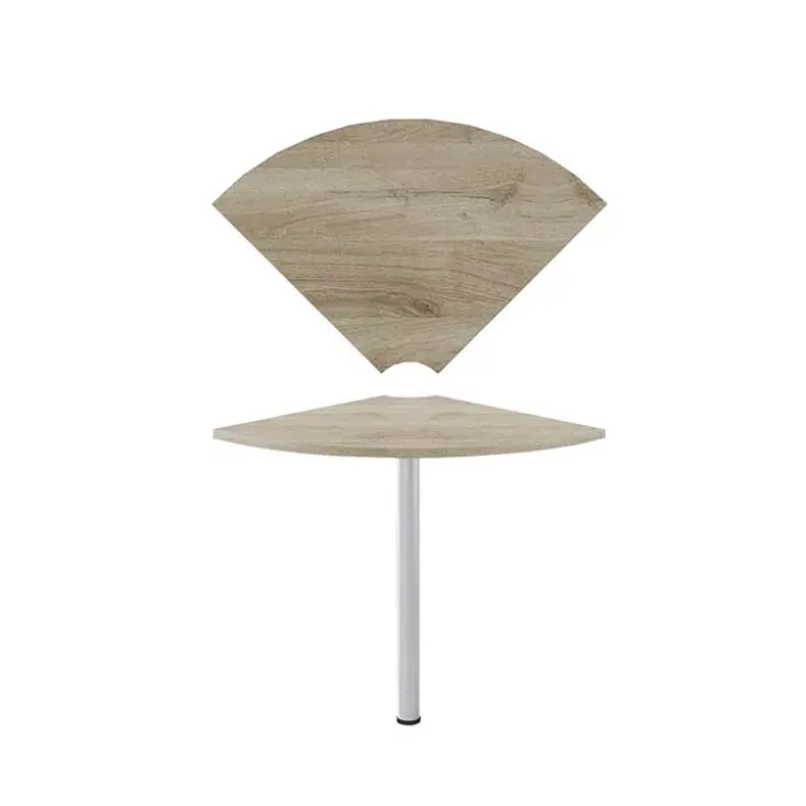 Arredo ufficio completo rovere antracite lucido Time 4