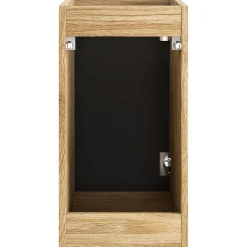 Base bagno sospesa 30x60h cm 1 anta nero rovere Swim