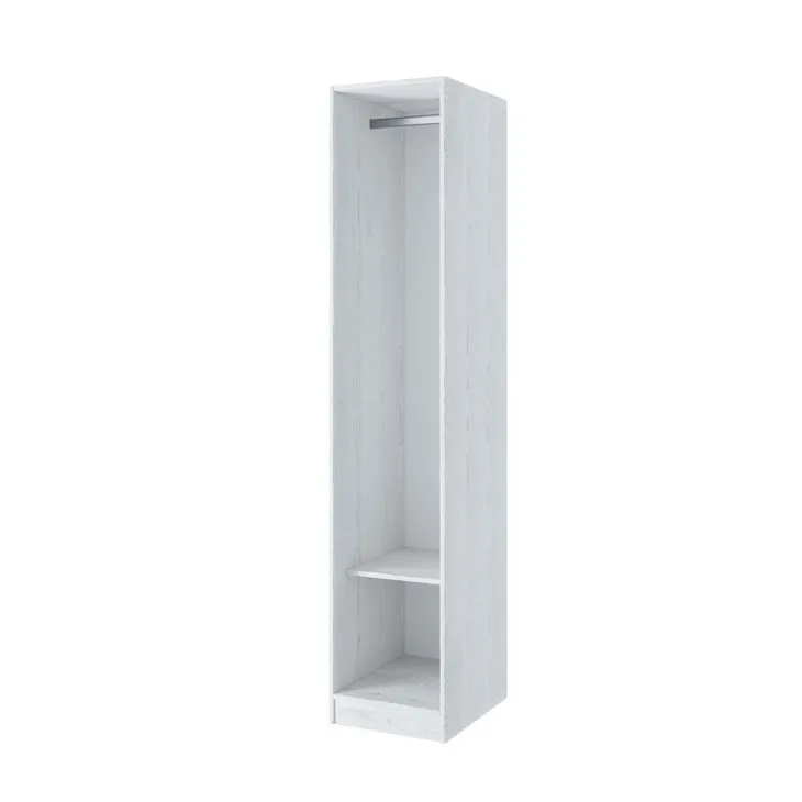 Cabina armadio 40x201h cm con appendiabiti bianco frassinato Dulcinea