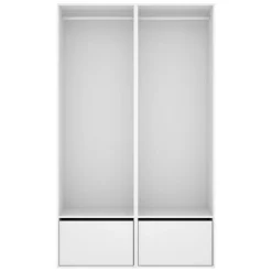 Cabina armadio 120x205h cm con scarpiera bianco rovere Vixa