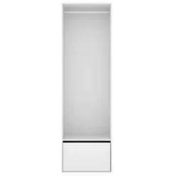 Cabina armadio 60x205h cm con scarpiera bianco rovere Vixa