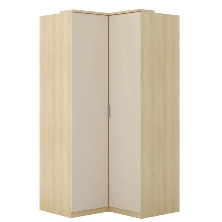 Camera da letto matrimoniale completa beige cashmere rovere Elvira