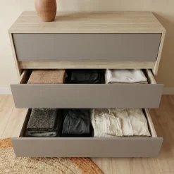 Camera da letto moderna completa matrimoniale rovere grigio Altea