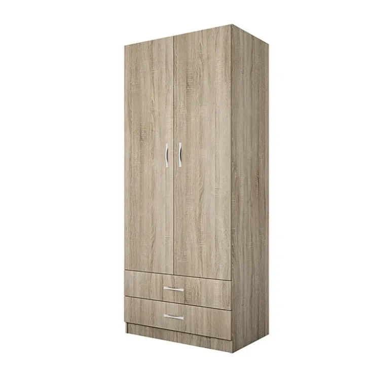 Camera doppio letto completa design rovere sonoma Caronte
