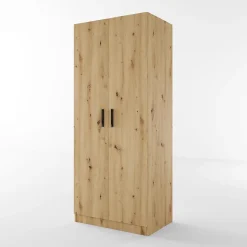 Camera doppio letto completa moderna rovere rustico Malcom