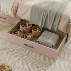 Cameretta 352x124cm con cabina armadio rovere rosa Rosanna Gihome®