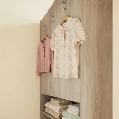 Cameretta 352x124cm con cabina armadio rovere rosa Rosanna Gihome®