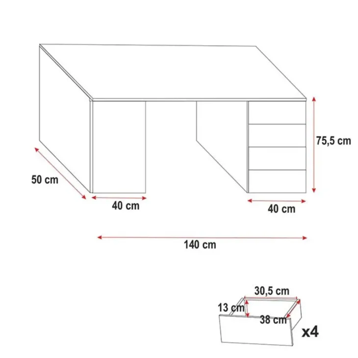 Cameretta 254x120cm 1 letto soppalco cashmere azzurro Simone