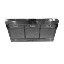 Cappa aspirante 90cm libera installazione acciaio inox Kumtel