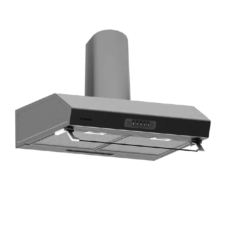 Cappa aspirante 60cm libera installazione acciaio inox Kumtel