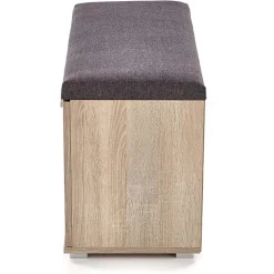 Cassapanca scarpiera 70x45h cm da ingresso moderna rovere Viki