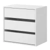 Cassettiera 60x60cm per armadio scorrevole 3 cassetti interna Royal