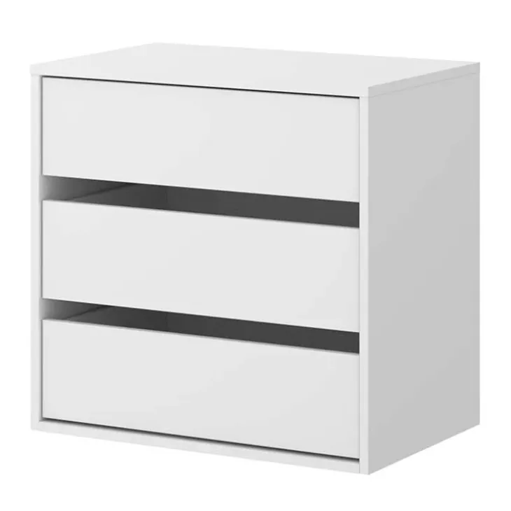 Cassettiera 60x60cm per armadio scorrevole 3 cassetti interna Royal