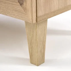 Cassettiera 80x85h cm 3 cassetti moderna rovere Sombra