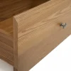 Cassettiera 72x116h cm 4 cassetti rovere scuro Lucca