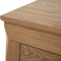 Cassettiera 72x116h cm 4 cassetti rovere scuro Lucca