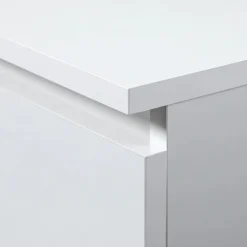 Cassettiera 140x100h cm moderna 8 cassetti bianco Living