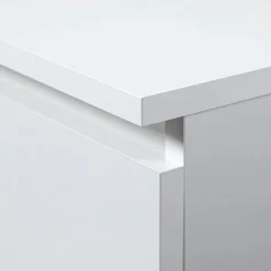 Cassettiera 140x120h cm moderna 10 cassetti bianco Living