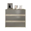 Cassettiera 80x70h cm moderna rovere grigio Altea