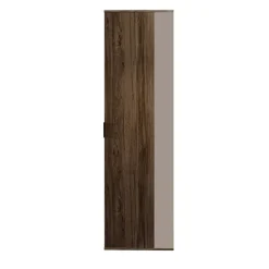 Colonna armadio 55x191h cm multiuso 1 anta tortora noce Raymonda