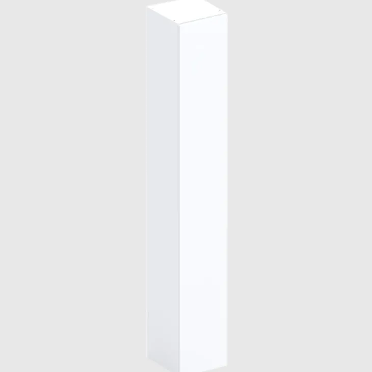 Colonna a terra 28x186h cm 1 anta reversibile multiuso bianco lucido Sunset