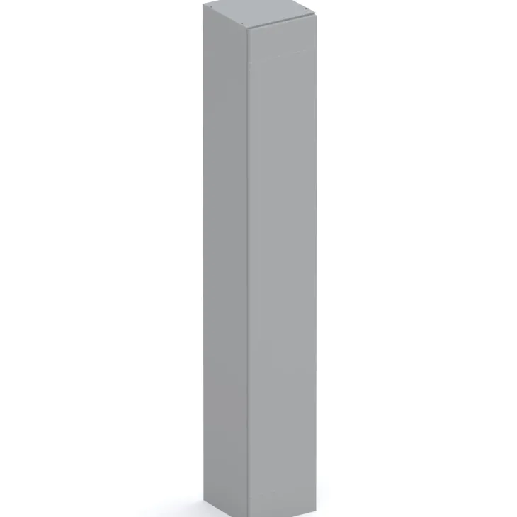 Colonna a terra 28x186h cm 1 anta reversibile multiuso grigio scuro Sunset