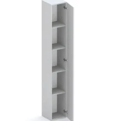Colonna a terra 28x186h cm 1 anta reversibile multiuso grigio chiaro Sunset