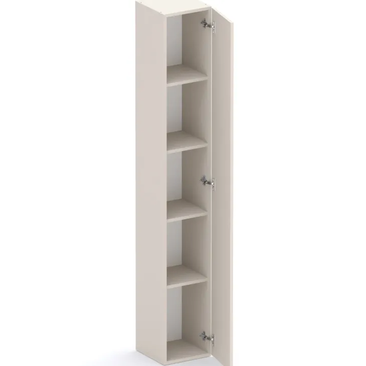 Colonna a terra 28x186h cm 1 anta reversibile multiuso beige Sunset