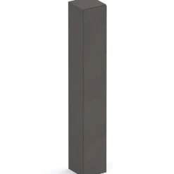Colonna a terra 28x186h cm 1 anta reversibile multiuso ossido nero Sunset