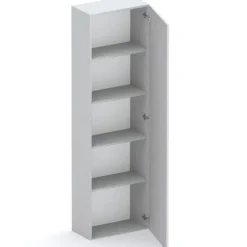 Colonna a terra 55x186h cm multiuso 1 anta reversibile grigio chiaro Sunset